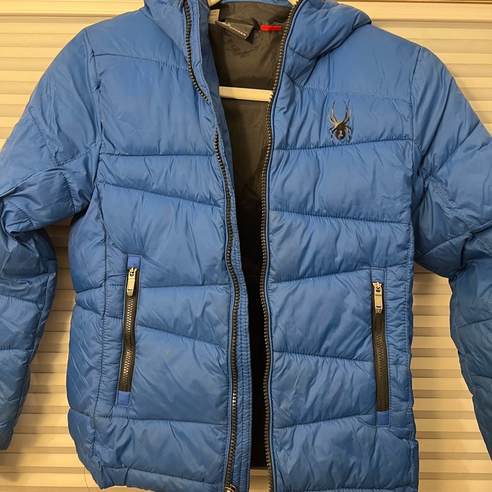 Spyder Blue Puffer Jacket